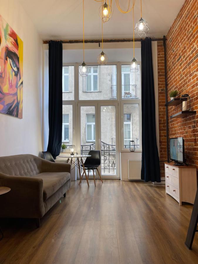 Urokliwy Loft W Ncl Kamienica Vabank Nr 18 Apartment Łódź Exterior foto